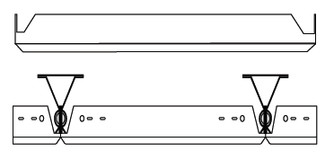 Building material manufacturer | CONCEALED / CLIP-IN CEILING SYSTEM DIAGRAM