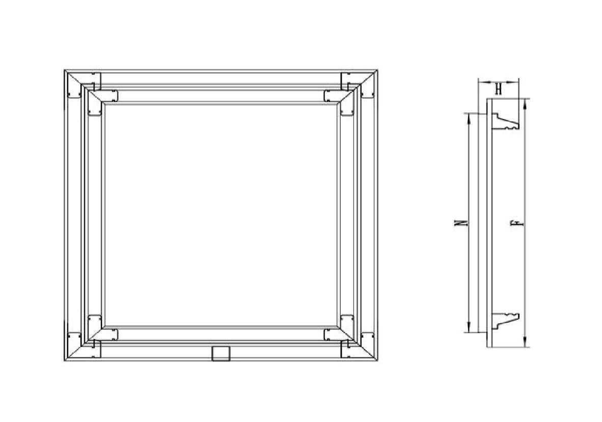 Building material manufacturer | Access Panel-diagram