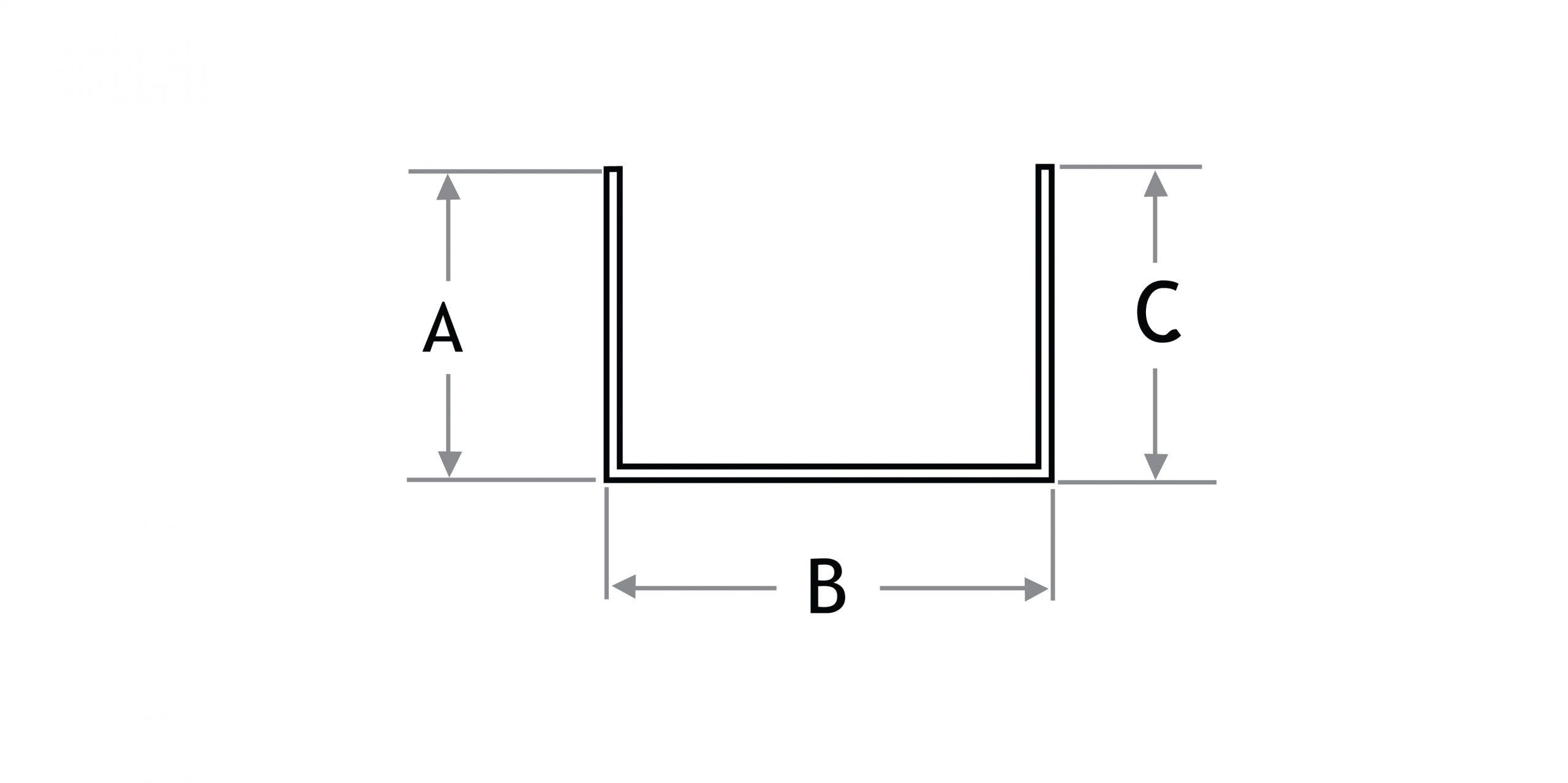 Building material manufacturer | Linear Strip Ceiling Diagram