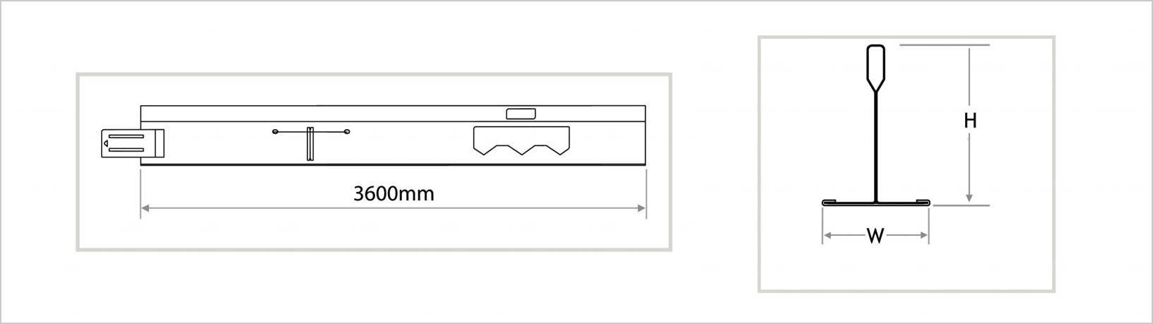 Building material manufacturer | T Grid suspension main-tee diagram