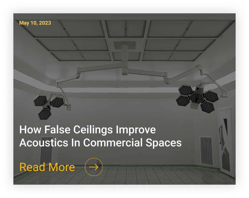 acqoustic in commercial spaces