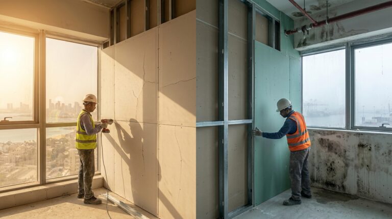 Drywall UAE climate