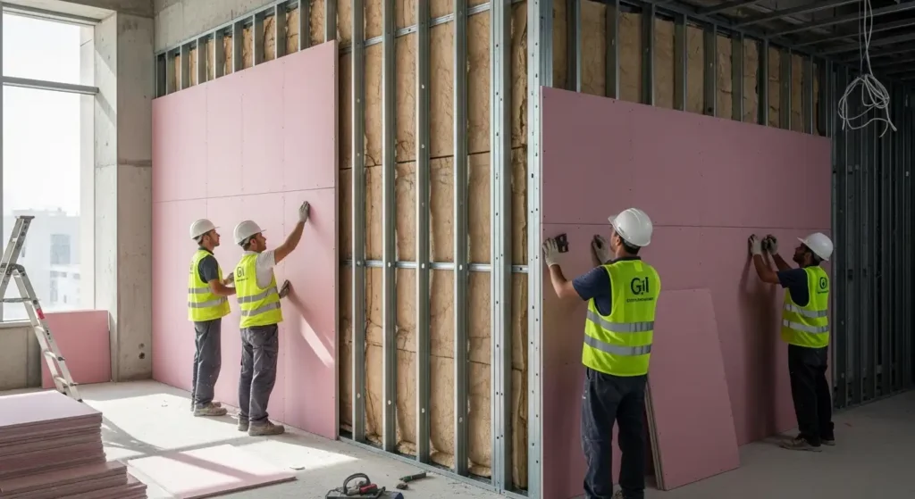 Fire rated drywall UAE