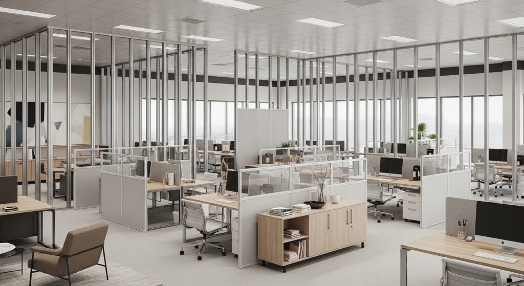 metal stud partition UAE