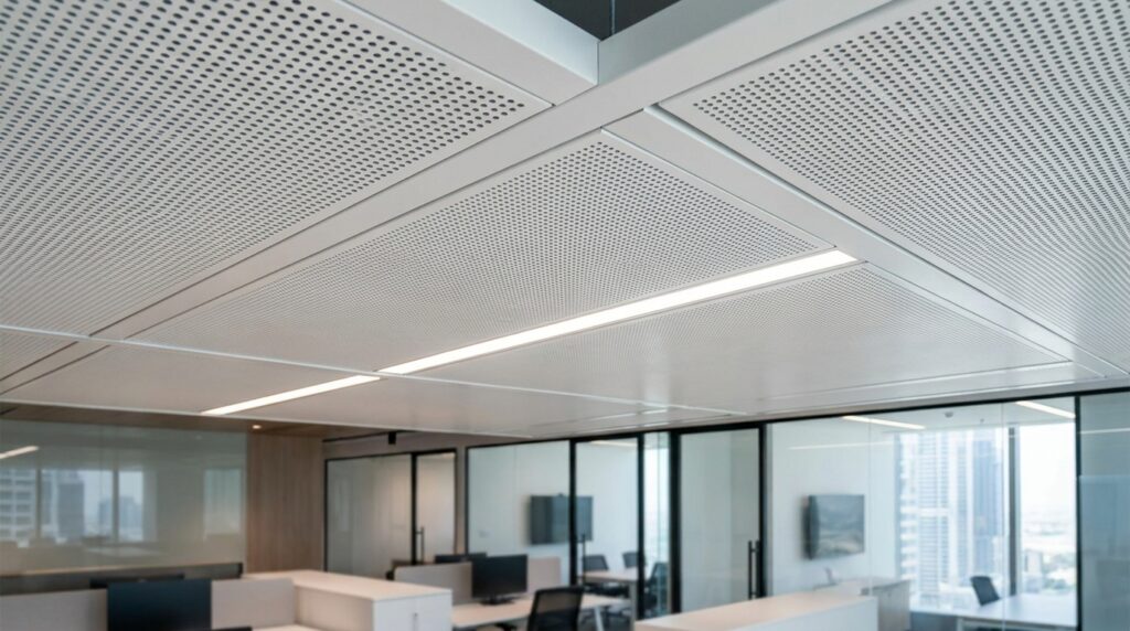Aluminium ceiling tiles UAE