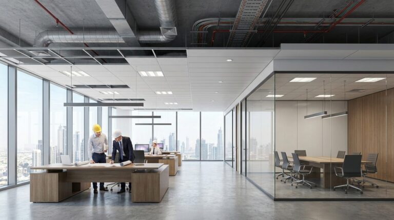 how to choose the right ceiling system for a commercial project in UAE