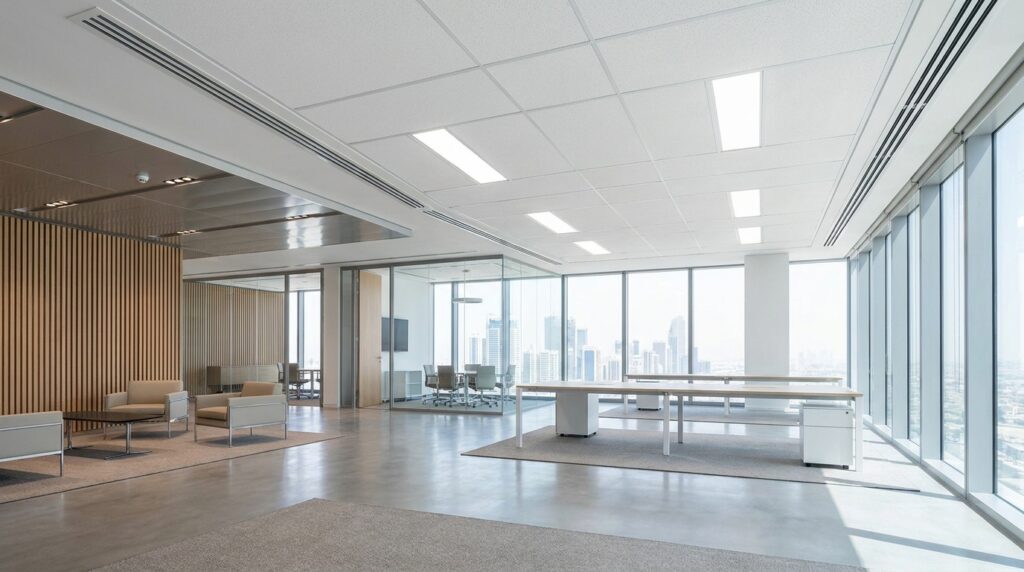 best ceiling system for offices in UAE