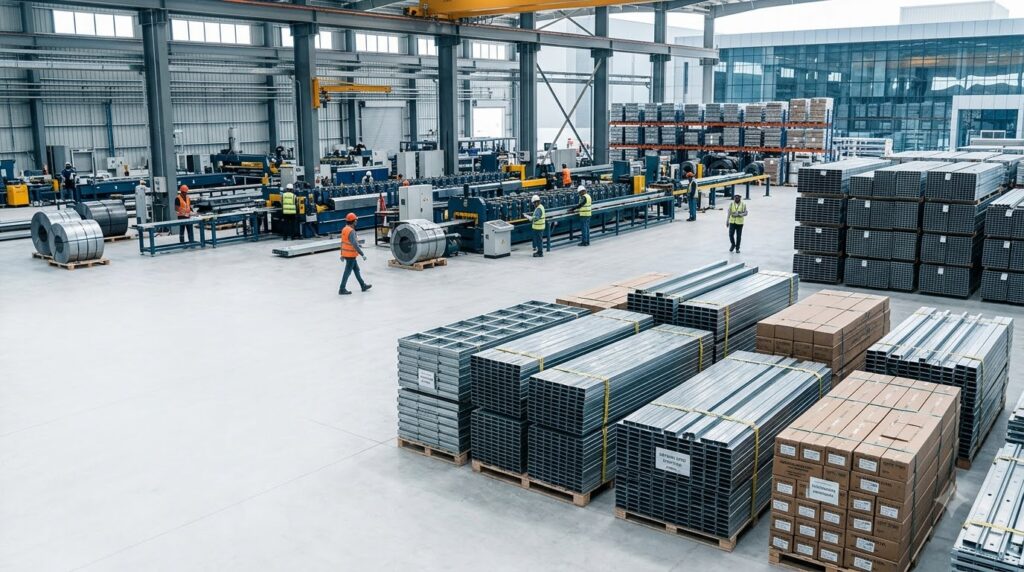 how to select a building material manufacturer in UAE for large projects
