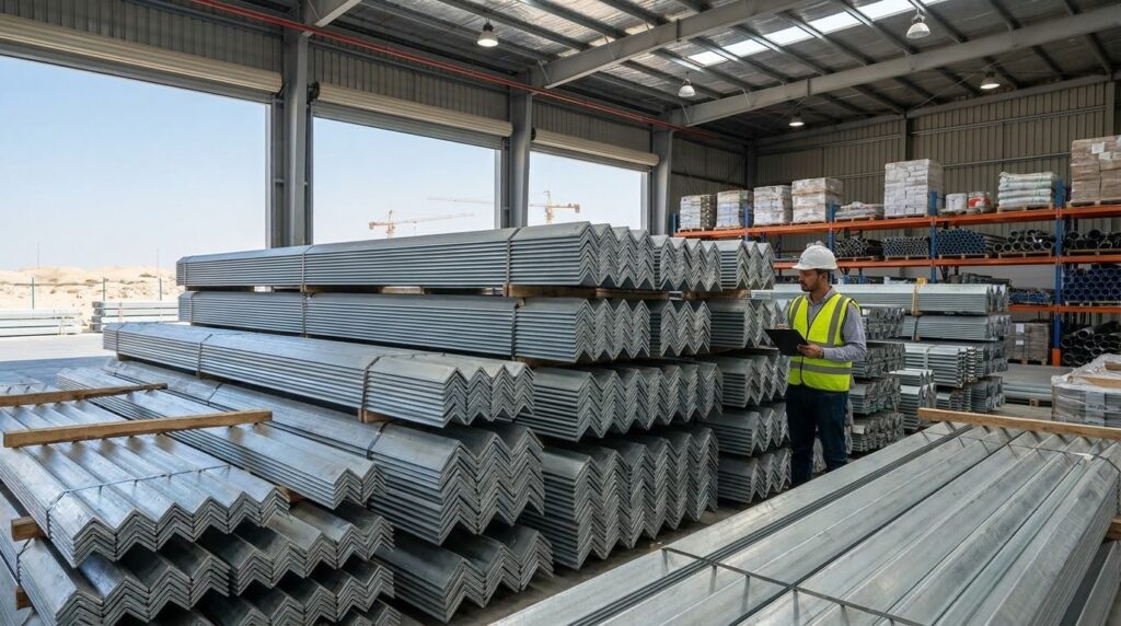 How to Choose a GI Angle Supplier for Commercial Projects in UAE