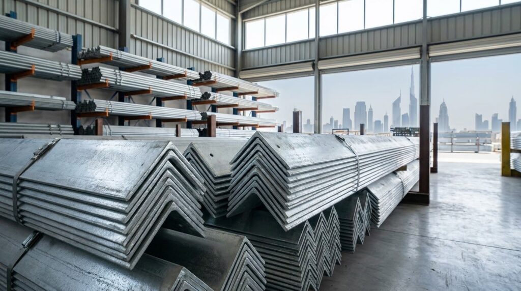 GI angle price in UAE by size and thickness