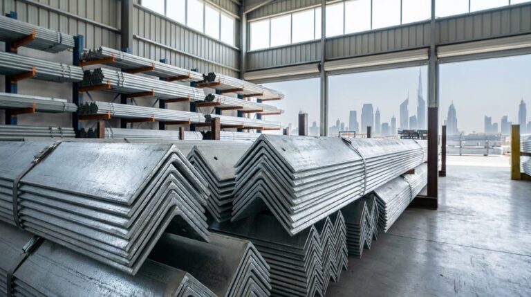 GI angle price in UAE by size and thickness